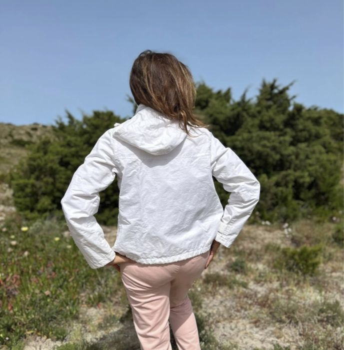 Corta vento branco, Rulys, tamanho L