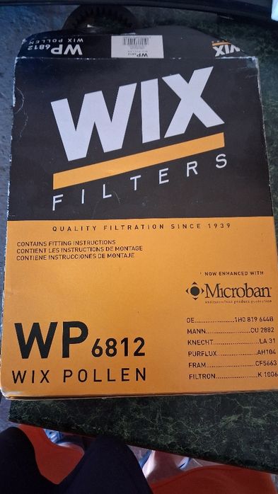 Фільтр салона Peugeot Boxer/Fiat Ducato 06-