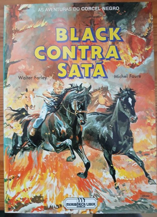 BD As aventuras do corcel negro – Farley & Faure - Black contra Satã