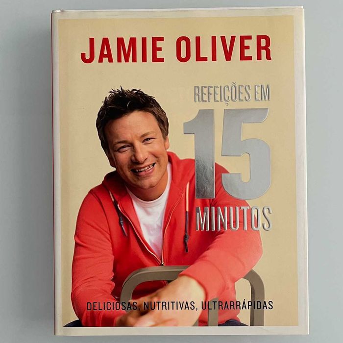 Livro "Jamie Oliver -  Receitas 15 minutos"