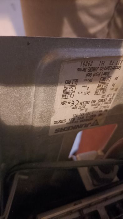 Esquentador Junkers WR 400-1 KV1 B31 Gás