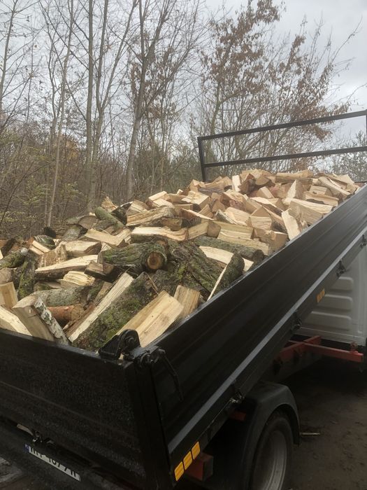 Drewno opalowe łupane liściaste sezonowane