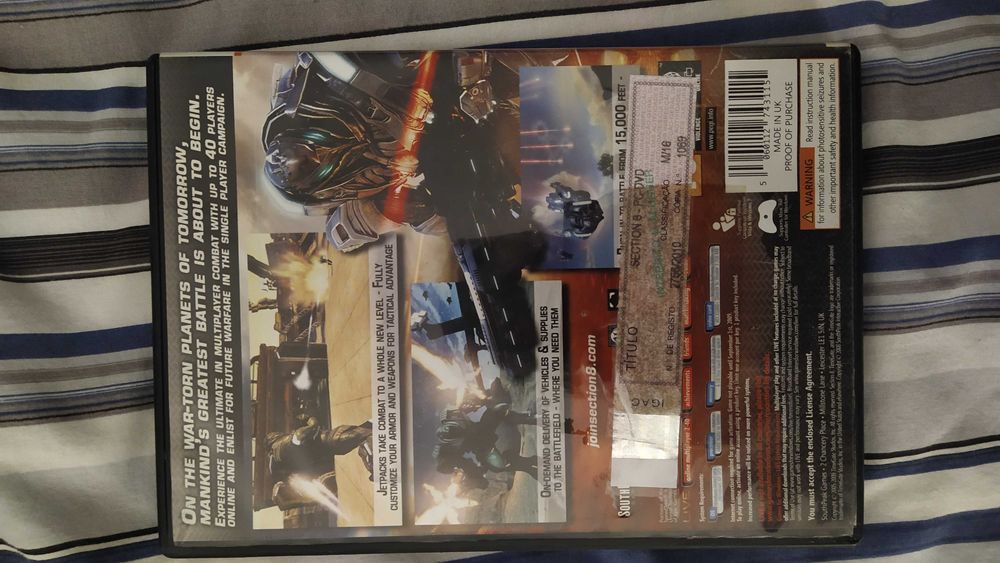 Jogo Section 8 para PC