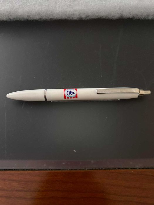 Caneta Publicitária Antiga Olá (Anos 90) - Com Cartaz de Gelados
