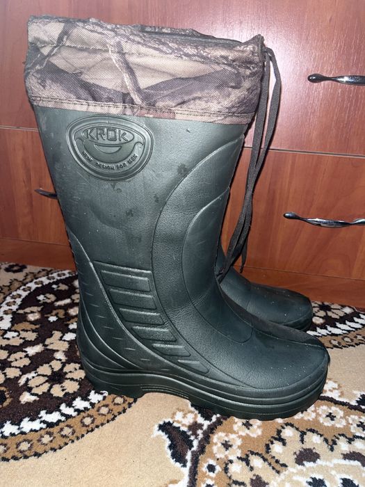 Чоботи сапоги гумові утеплені Realpaks EVA 42-42 розмір