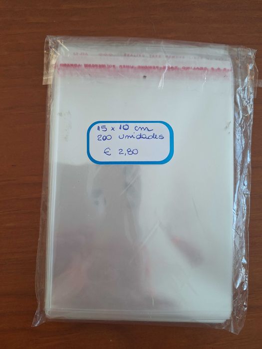 Sacos de celofane para embalagem de presentes, doces, salgados, etc.