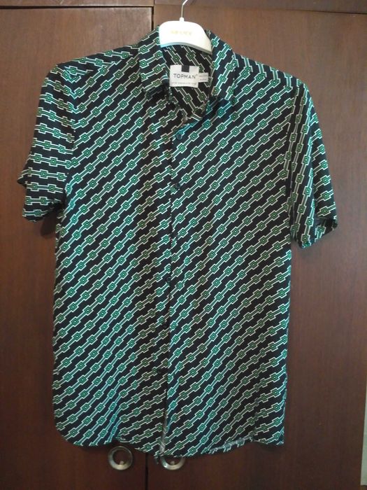 Рубашка летняя  с коротким рукавом размер XS