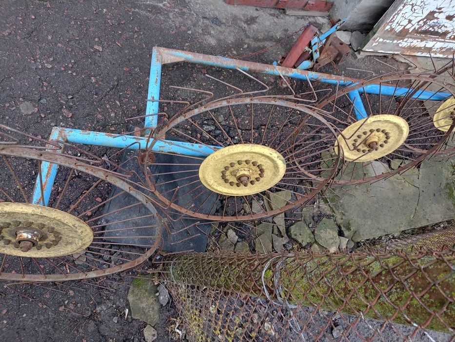 Сонечко-граблі до мотоблока,мінітрактора!