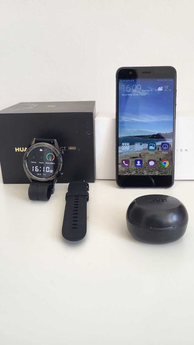 Huawei Watch GT + Telemóvel Funcional + Phones
