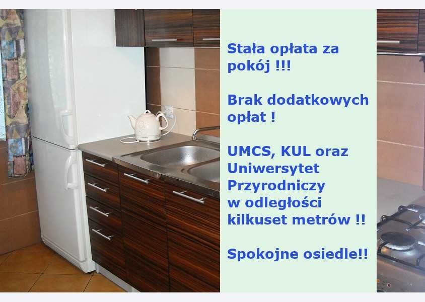Pokój 1-osob. dla studentki, blisko uczelni UMCS, KUL, UP, osiedle LSM