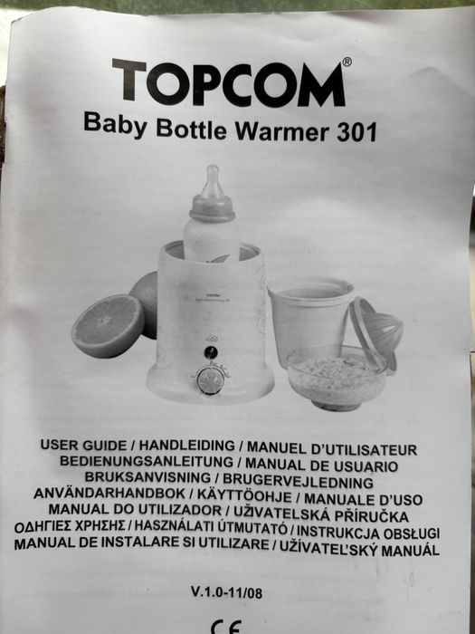 Aquecedor e esterilizador de biberões 3 em 1