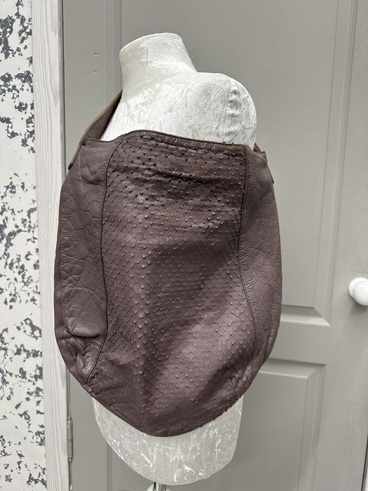 Сумка шоппер кожа