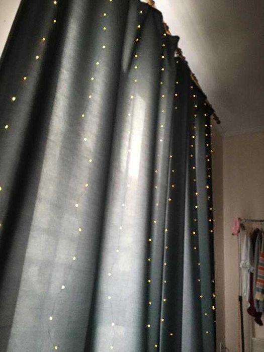 Штори висотою 2 м,нові.