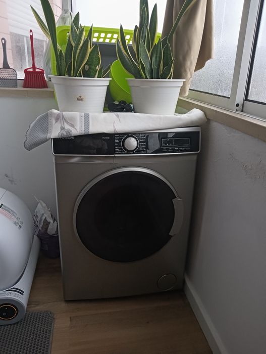 Máquina de lavar roupa Hyundai capacidade 8kg