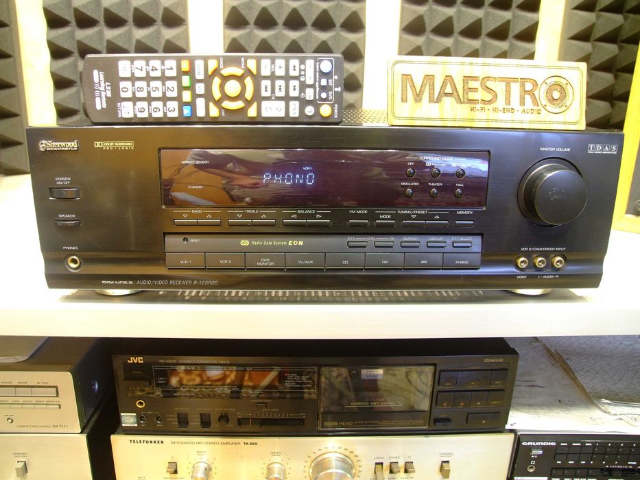 Ресівер Sherwood R-125RDS. 2х52. 8-16 Ом. Без передплати