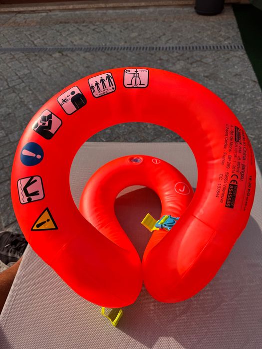 Colete de Natação insuflável criança Decathlon Nabaiji - 18-30 kg