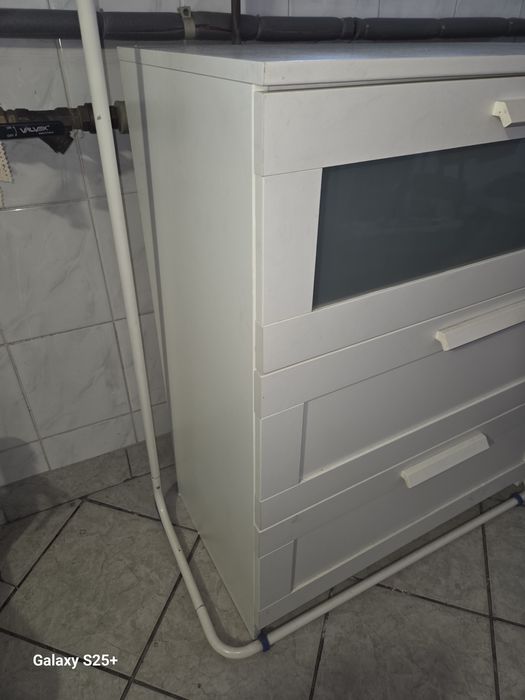 Ikea Brimnes komoda biały 78 cmszer x 95 wys
