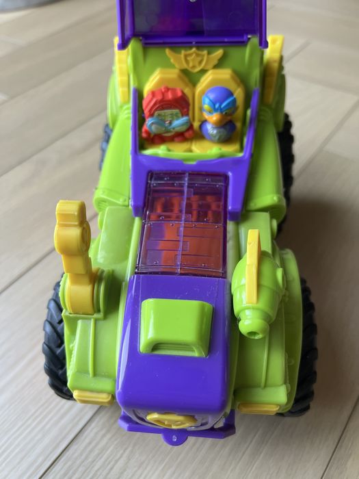 Super Zings Pojazd złoczyńców Monster Roller i  3 figurki
