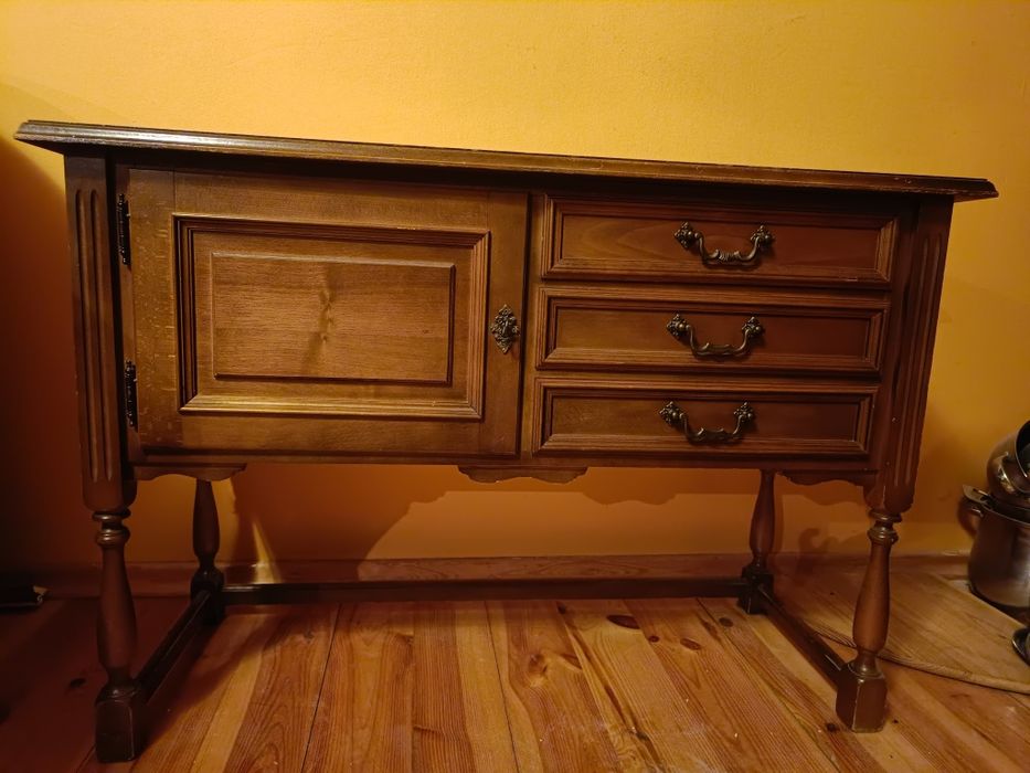 Zgrabna Komoda Kredensik 100x69cm DREWNO