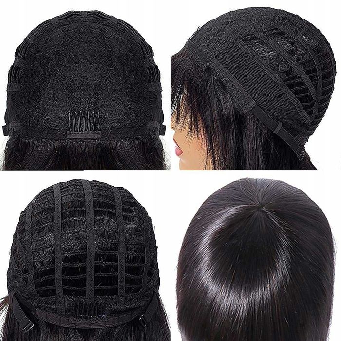 Peruka damska bob ombre blond