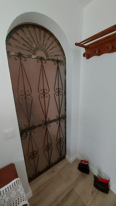 Porta de ferro (feita por artesão)