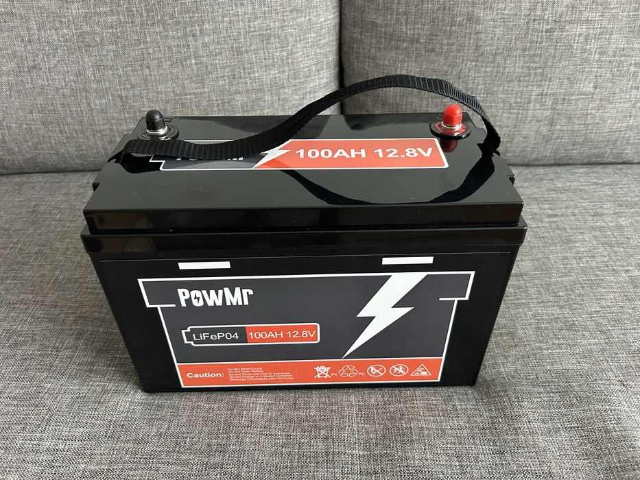Akumulator PowMr LifePo4 12.8V 100Ah - nowy sprawdzony polecany!