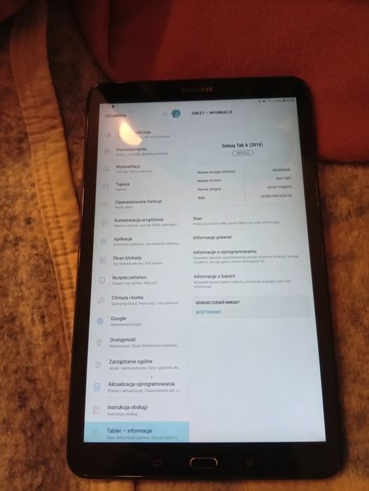 Tablet Samsung tab a LTE 2/32gb SM-T586