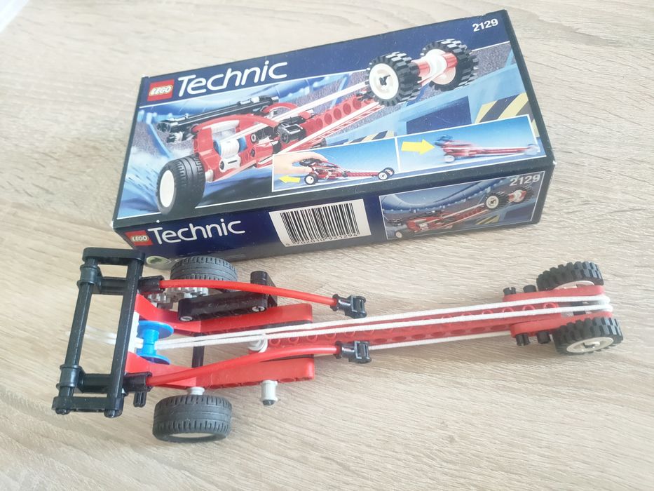LEGO Technic 2129 Blast-Off Dragster z Pudełkiem
