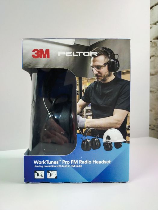Nauszniki przeciwhałasowe 3M Peltor WorkTunes Pro FM Radio
