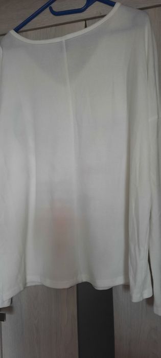 Biała bluzka,z renifetkiem