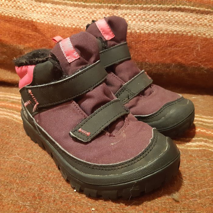 Dziecięce buty zimowe Quechua MH100 Mid ocieplane  rozmiar 30