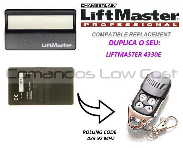 Garage Door Remote Compatible with Chamberlain Liftmaster64740378439811121