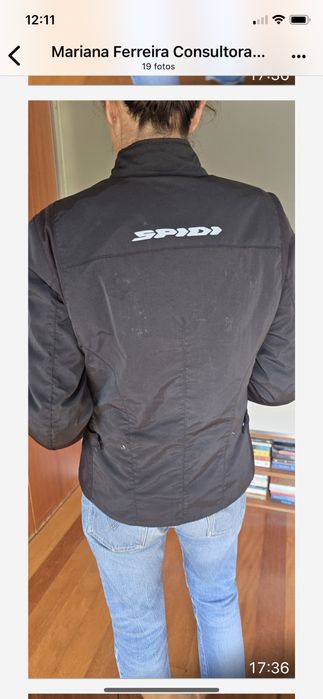 Casaco motard reversivel