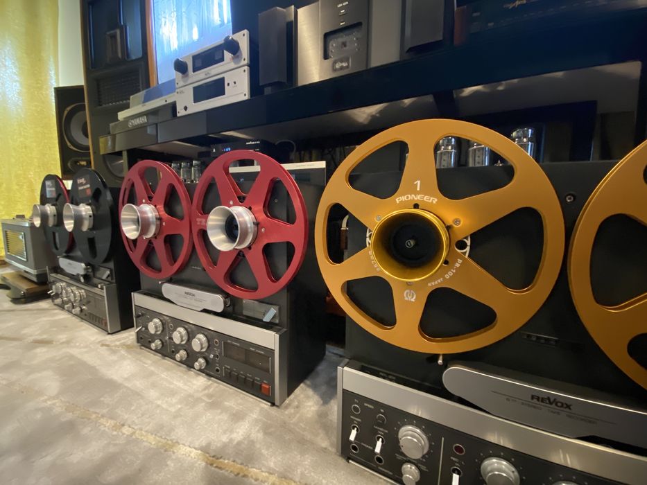 Szpule Aluminiowe Pioneer, Teac, Maxell, Revox itp. nowe.