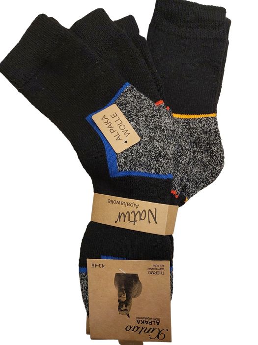 Skarpety męskie wełniane z alpaki