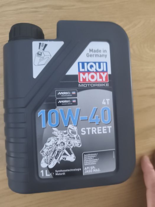 Óleo líquy moliy 10w-40 streetmotorbike