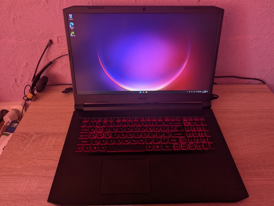 Ігровий 17.3" Acer Nitro 5 / i5-11400H / RTX 3050 / 32GB RAM / 144 Hz