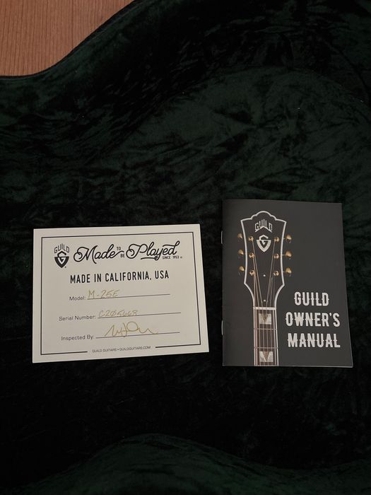 Guild M 25E guitarra acustica