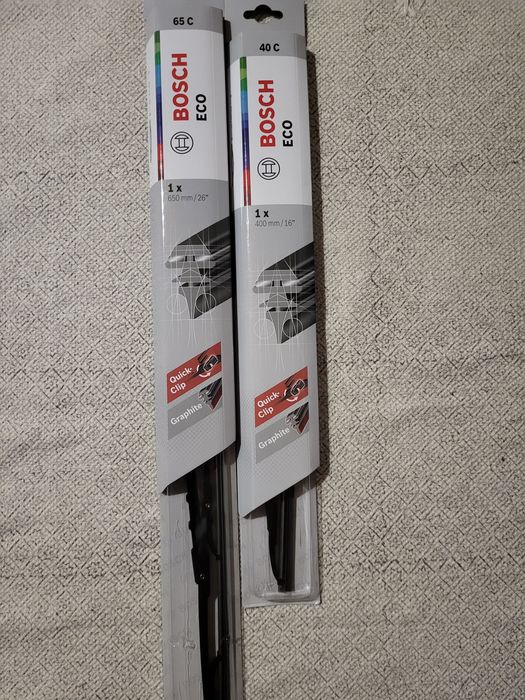 Wycieraczki bosch komplet 650mm i 400mm.  26" 16"