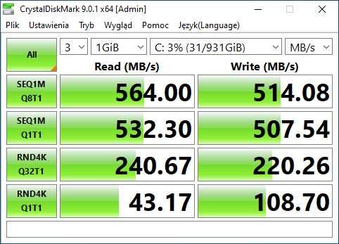 PC Intel Core i7-3770K, 8 GB 2400, XFX R9 290 4GB RAM 512 Bit, 1TB SSD