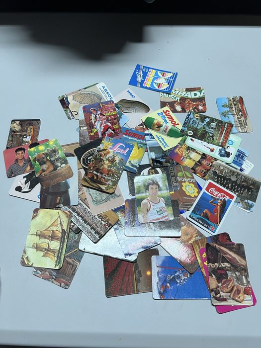 Lote de 300 calendários de bolso