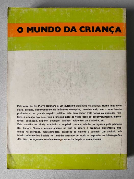 A Criança até aos 3 Anos, de Dr. Pierre Bouffard