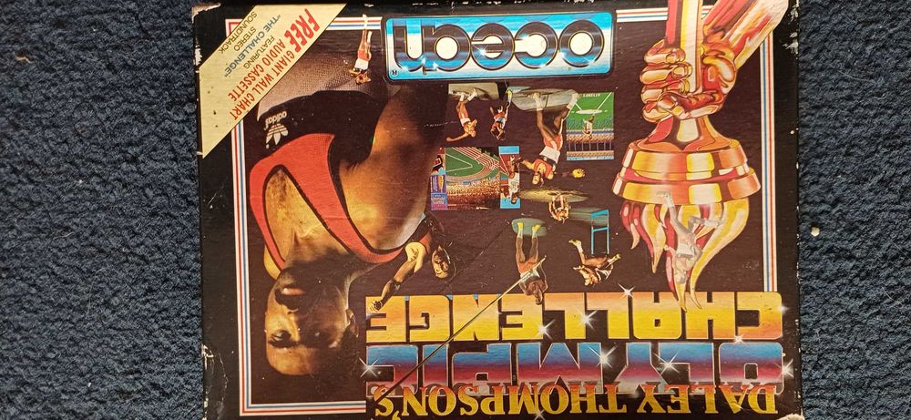 Daley Thompsons em disquete para amstrad- raridade
