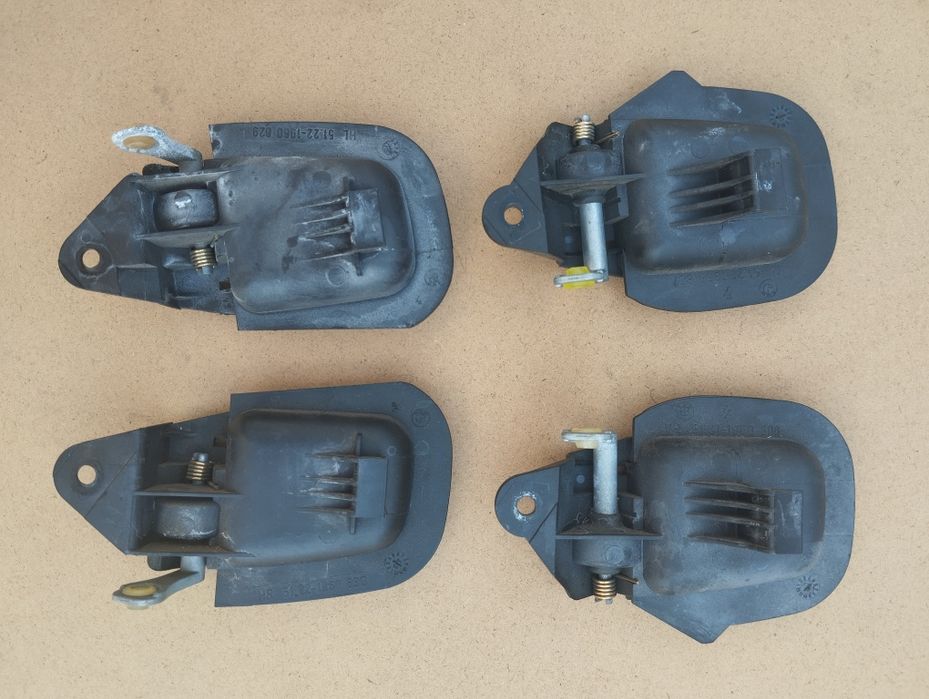 BMW E36 SEDAN klamki chrom komplet 4 sztuki przód tył wysyłka