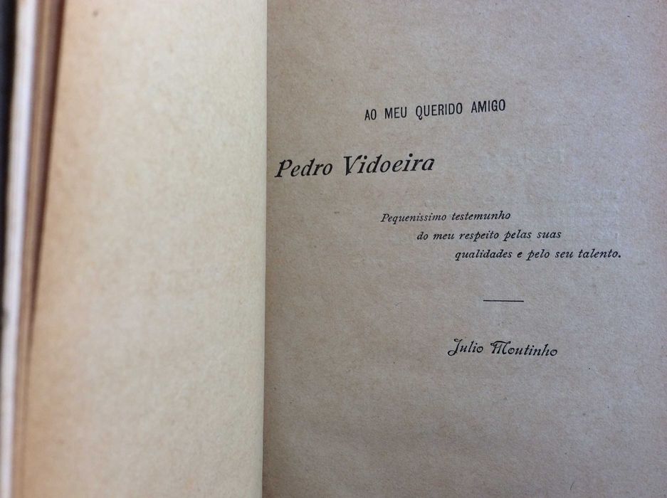 0 Chá das Amaraes. 1.ª edição. Peça em um acto, em verso...1903. Raro