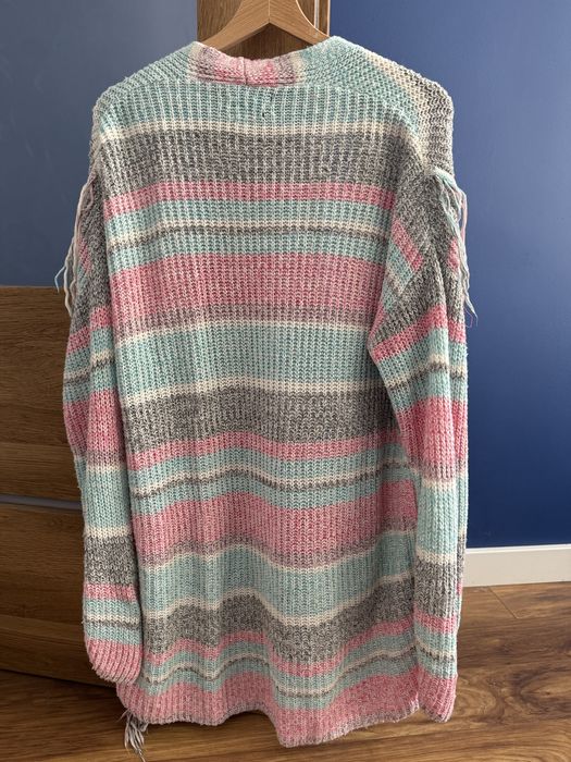 Kardigran długi kolorowy