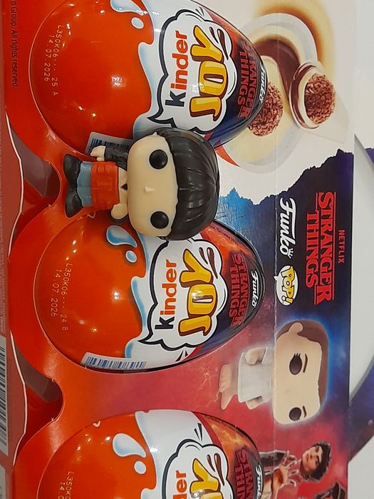 Stranger Things boneco Will normal Pop Funko kinder Joy  - Figura Rara