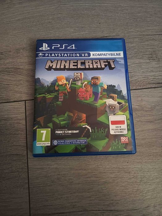 gra minecraft ps4 stan:bardzo dobry