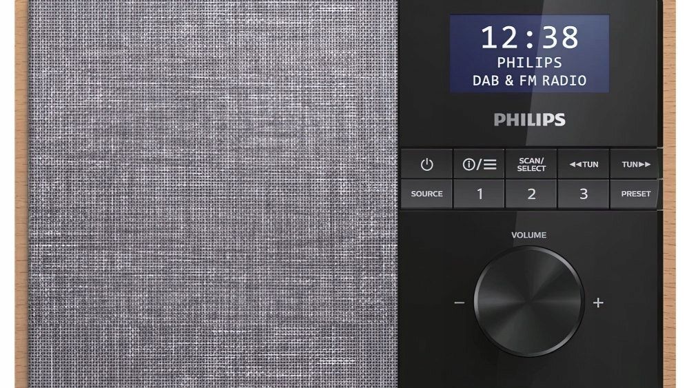 outlet radio sieciowo-przenośne philips tar5505/10 dab+ fm w stylu retro