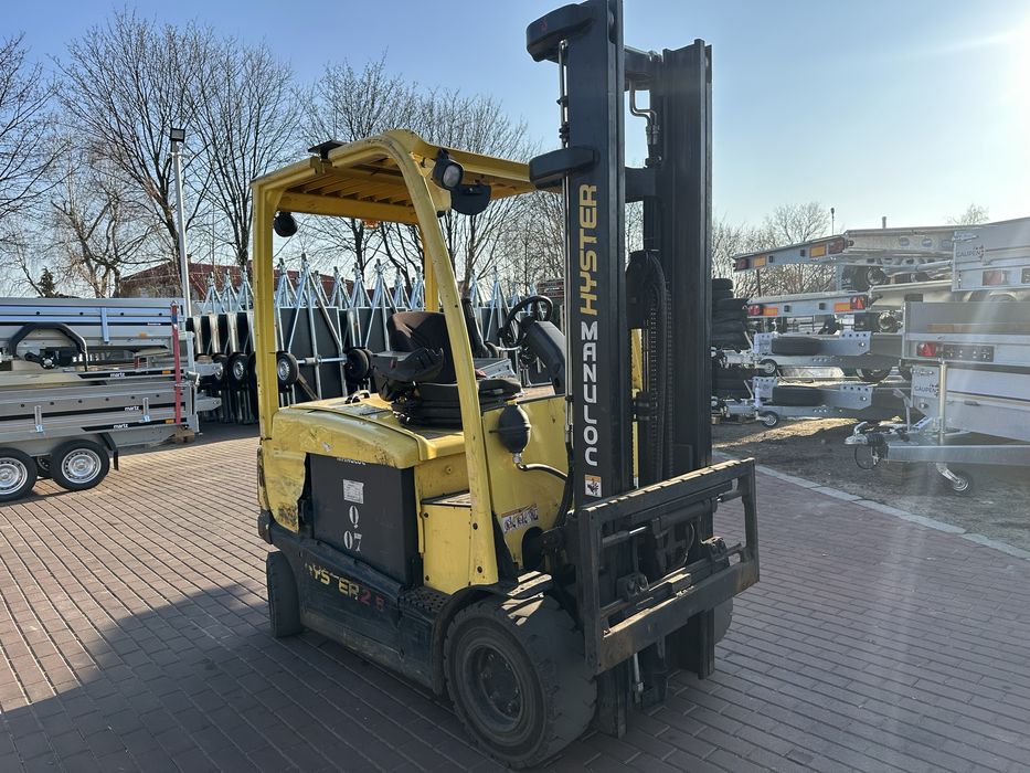 Wózek widłowy Hyster 2,5t elektryczny 2015 rok FV